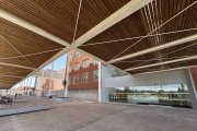 Entrada al nou edifici de consultes, a la dreta de l’entrada principal de l’hospital. - ICS LLEIDA