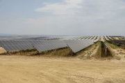 El macroparc solar que es construeix a Alcarràs, dividit en diversos projectes, ocupa prop de 600 hectàrees