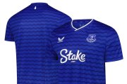 La samarreta de l'Everton.