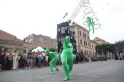 La inauguració de l’11a edició del Carnaval de Secà va tenir lloc ahir amb l’espectacle ‘Vòrtex’. - CARMINA MARSIÑACH