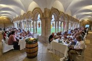 Imatge d’arxiu del sopar medieval de l’any passat. - MONESTIR DE LES AVELLANES