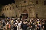 El recorregut nocturn va començar a la plaça de la Universitat. - C. MARSIÑACH
