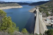 El pantà de Rialb, al Segre, que proveeix el Canal d’Urgell. - SEGRE