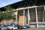 Foto d’arxiu d’una vista exterior de la façana del Camp d’Esports. - AMADO FORROLLA