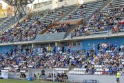 Una vista de la grada de l’estadi en l’amistós Lleida-Sant Andreu. - JORDI ECHEVARRIA