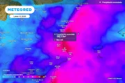 En algunes zones del sud del golf de València cauran més de 100 l/m² aquest dijous, dia de la Comunitat Valenciana.