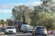 Les obres a l'N-II obliguen a limitar la circulació per un sol carril.