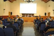 L’assemblea ordinària celebrada ahir a la Casa Canal de Mollerussa. - E. FARNELL