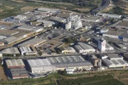 Vista aèria del polígon industrial El Segre en una foto d’arxiu. - SEGRE