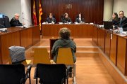 La dona, aquest dijous a l'Audiència de Lleida.