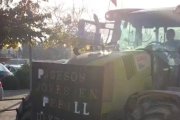 Uns 150 tractors en la protesta a Tàrrega per reclamar el replantejament de les ZEPA