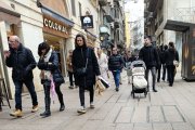 Bona afluència comercial aquest diumenge a Lleida