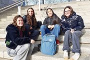 Nayade, Jana, Jin i Blanca estudien a la UdL.