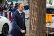 José Luis Ábalos a su llegada al Supremo en una de sus declaraciones ante el tribunal.