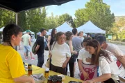 La mel va ser la protagonista de la fira de Camarasa durant tota la jornada d’ahir. - A.C.