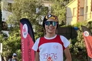 Alba Capell, després d’obtenir el títol en curses de muntanya i al guanyar el Català sub-14 de marxa.