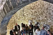 Visita institucional a Casa Poblet després de la restauració de l’edifici. - A.V.