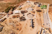 Aquesta esplanada acollirà el cap de setmana vinent la convocatòria més gran del Monegros Desert Festival en les seues 25 edicions. - MONEGROS DESERT FESTIVAL