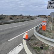 Dimarts es van col·locar diverses caixes radar a la C-14 entre Tàrrega i Agramunt.