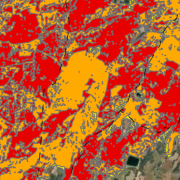 Burn area: el total del área quemada y la severidad del incendio