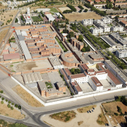 Vista aèria de la presó de Ponent, que compta amb 482 cel·les.
