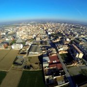 Una vista de Alcarràs.