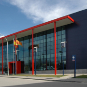 Vista de la comissaria dels Mossos d’Esquadra a Lleida.