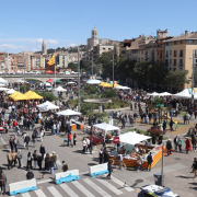 El Barri Vell de Girona recupera l'ambient de la festa