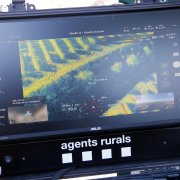 Càmera d'un dron que busca conills a Verdú