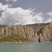 La muralla de Finestres.