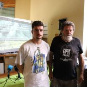 Presentació de la denúncia davant la Fiscalia a Ipcena a Lleida. - MAGDALENTA ALTISENT
