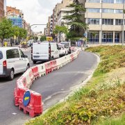 El tall es va fer ahir al migdia i més endavant es tancarà un altre carril. - ÀLEX SAMPER