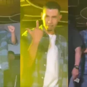 El padre de Lamine Yamal responde con una peineta tras recibir duros insultos en un concierto en una discoteca de Lleida