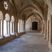 El claustro del monasterio de Vallbona de les Monges.