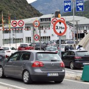 Imatge de la frontera de la Farga de Moles. - C.SANS