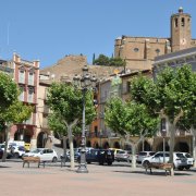 La plaça del Mercadal de Balaguer.