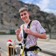 El Juan, de 18 anys, va morir el 21 d’agost després de ser apunyalat per un menor en un portal a Tàrrega. - SILVIA GUERRERO
