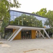 El reformat Palau de Vidre, als Camps Elisis. - SEGRE