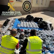 Van confiscar un total de 1.679 articles falsificats. - G.C./G.U.B.