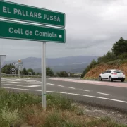 Imatge d’arxiu de la carretera C-1412-b, al coll de Comiols. - SEGRE