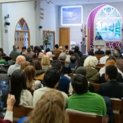 Acte a l’església adventista del Setè Dia. - MARC CARBONELL