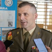 Javier Abizanda, comandant de l'Exèrcit de Terra