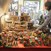 Una parada del Mercat de Santa Llúcia de Balaguer en una imatge d'arxiu.