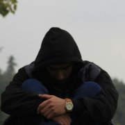 Silueta d'una persona.