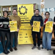 La presentació de la convocatòria, ahir a l’Institut Ronda. - AJUNTAMENT DE LLEIDA