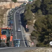 UP espera repetir imatges com aquesta de tractors prenent les carreteres, però aquest cop a l’Eix. - ACN