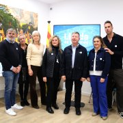 Els membres del grup de Junts a la Paeria de Lleida.