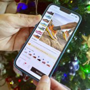 Un ciutadà fent una compra en línia.