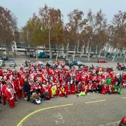 La Papanoelada va recórrer ahir els carrers de Lleida. - PAPANOELADA