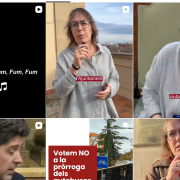 El Comú dedica una nadala a Larrosa amb el ‘fum, fum, fum’